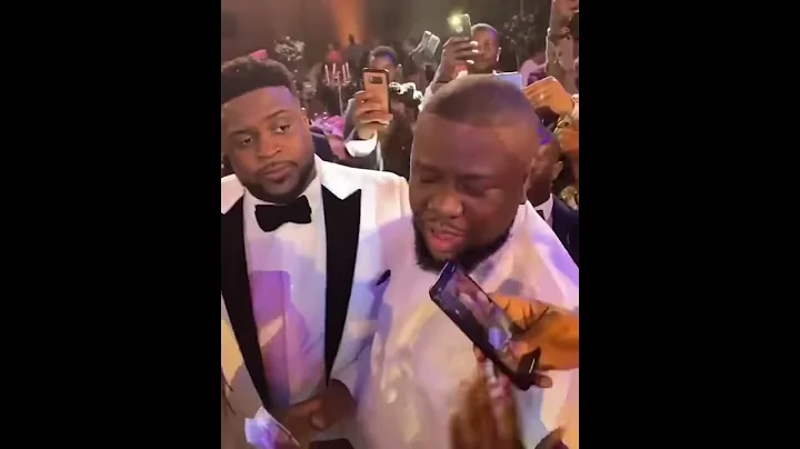 HUSHPUPPY spraying Dubai cash on DAVIDO’s brother wedding