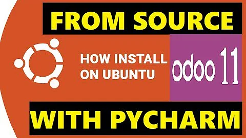install odoo11 on ubuntu from source  with pycharm