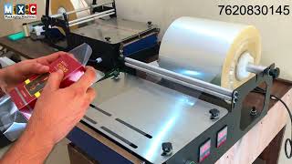 Perfume Box Overwrapping Machine with Dot Sealer