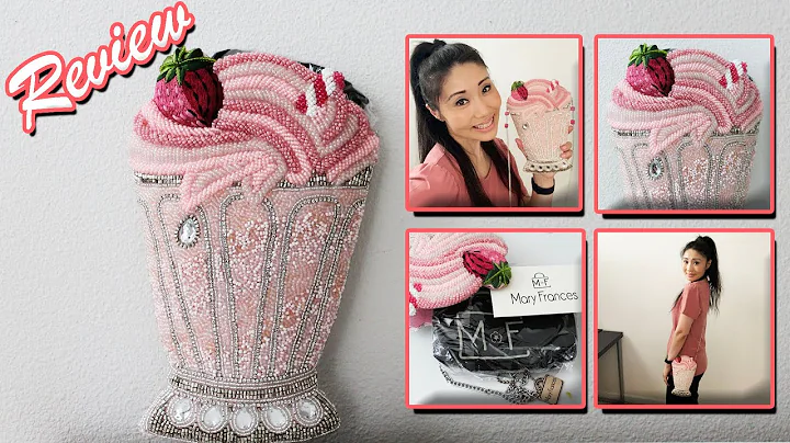 Mary Frances Shake It Up Pink Strawberry  Crossbod...