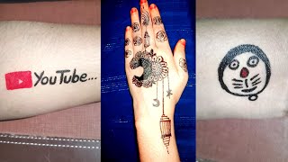 New Amazing Mehendi/Tattoo Design Ideas Temporary Tattoo Tips And Tricks With Pen Magic Mehendi