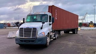 POV Truck Driving in of Oakland
