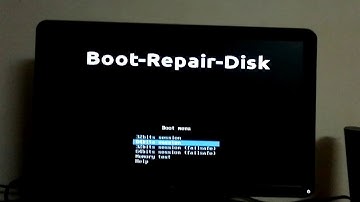 Boot repair disk