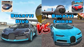 Bugatti divo E.c.d.s VS Bugatti chiron U.c.d.s 😱🔥|| Who will win 🏆..??