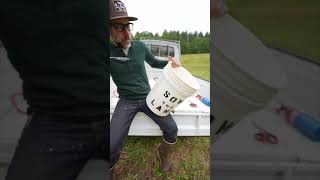 Farm Water bucket handle upgrade #shorts