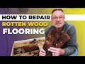 How To Repair Rotten Wood Flooring | Sub Floor Water Damage