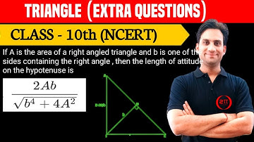 If A is the area of a right angled triangle and b is one of the sides containing the right angle,