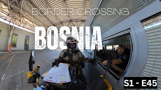 Croatia-Bosnia Border Crossing | Urdu Vlog | USA TO PAKISTAN & INDIA MOTORCYCLE TOUR| [S1 - E45]