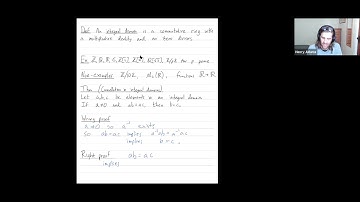 Abstract Algebra 81: The cancellation property in integral domains