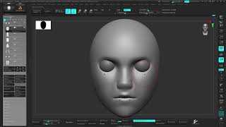 Anime character Makima sculpting / modeling - Zbrush / Blender / Marmoset toolbag 4