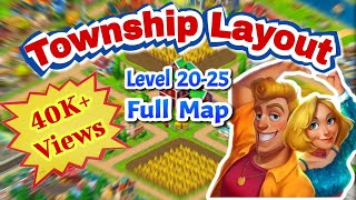 Township Layout || Full Map || Level 20-25 ||