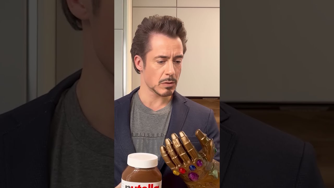 Iron Man Uses The Infinity Gauntlet 