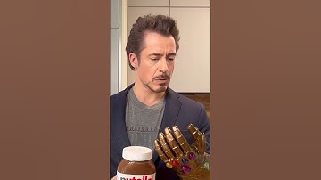 Iron Man uses the Infinity Gauntlet✊