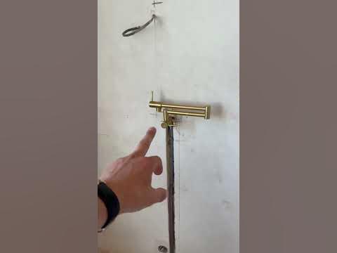 Кран для кастрюль над плитой - YouTube