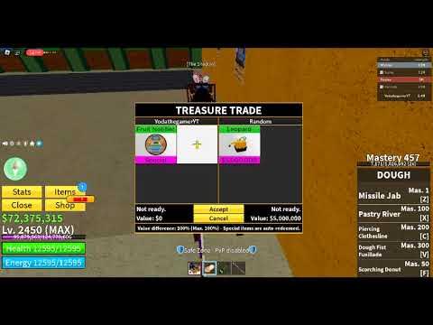 Most extream trade in blox fruit history - YouTube