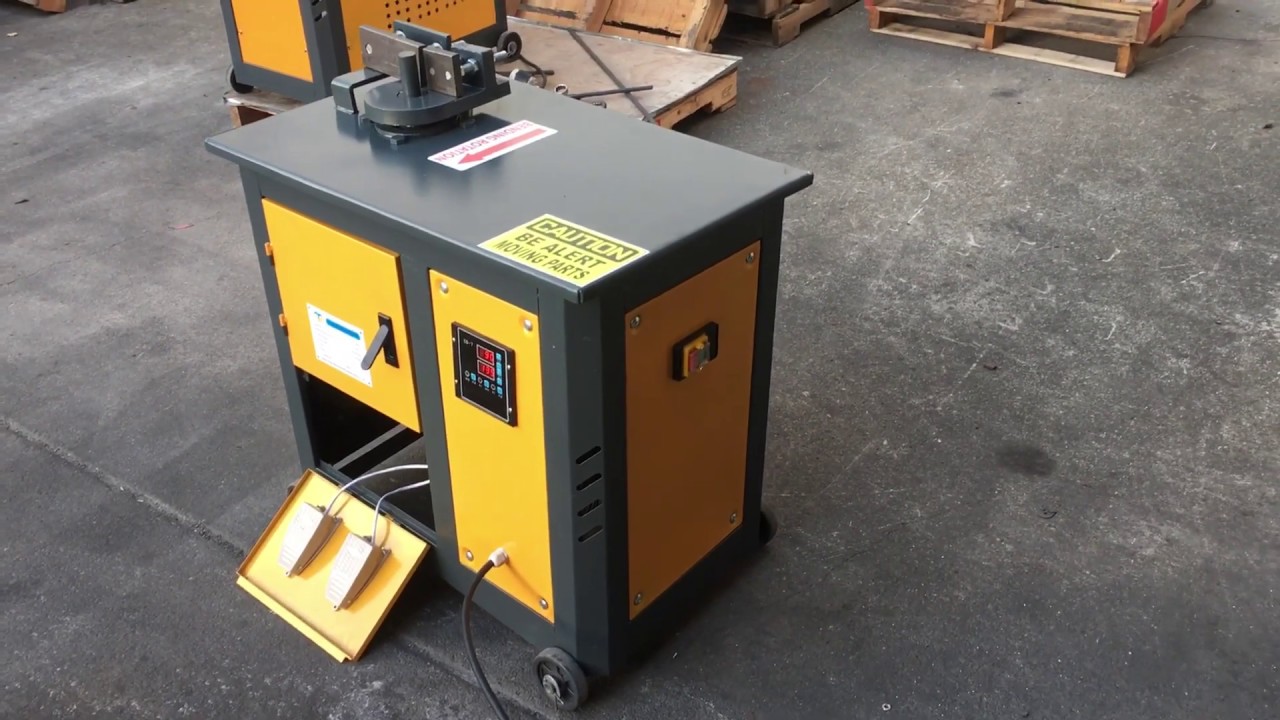 New HZM Automatic Rebar Bender Bending Machine Up to 1/2” Diameter 220V 1 PH YouTube