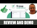 Frase Review and Demo - 🔥🔥  Discount Link! Honest Review🔥🔥