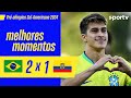 BRASIL 2 X 1 EQUADOR | MELHORES MOMENTOS  | PRÉ-OLÍMPICO SUL-AMERICANO MASCULINO 2024 | sportv image