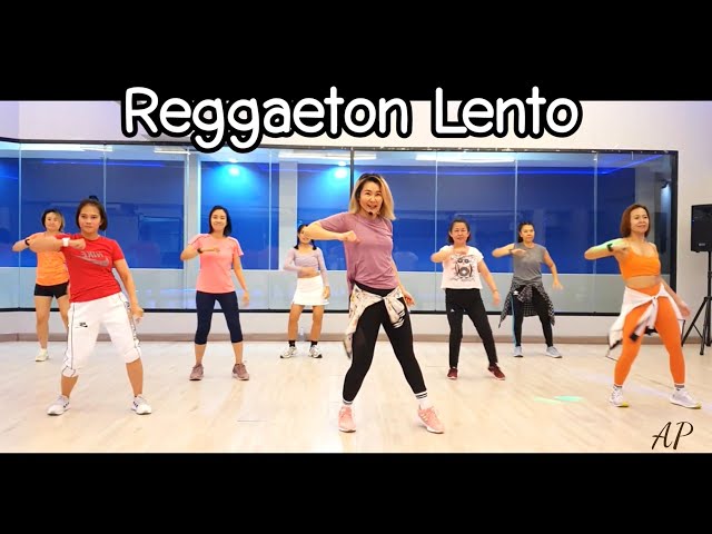 Reggaeton Lento - CNCO | Zumba | Dance Workout | Dance with Ann | Ann Piraya class=