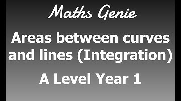 Areas between curves and lines (Integration)