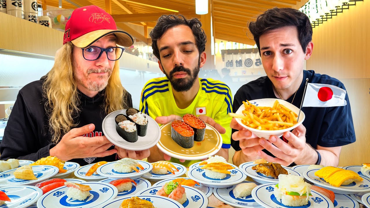 On fait tester les sushis au Japon à Bigflo (c'est du grand n'importe quoi)