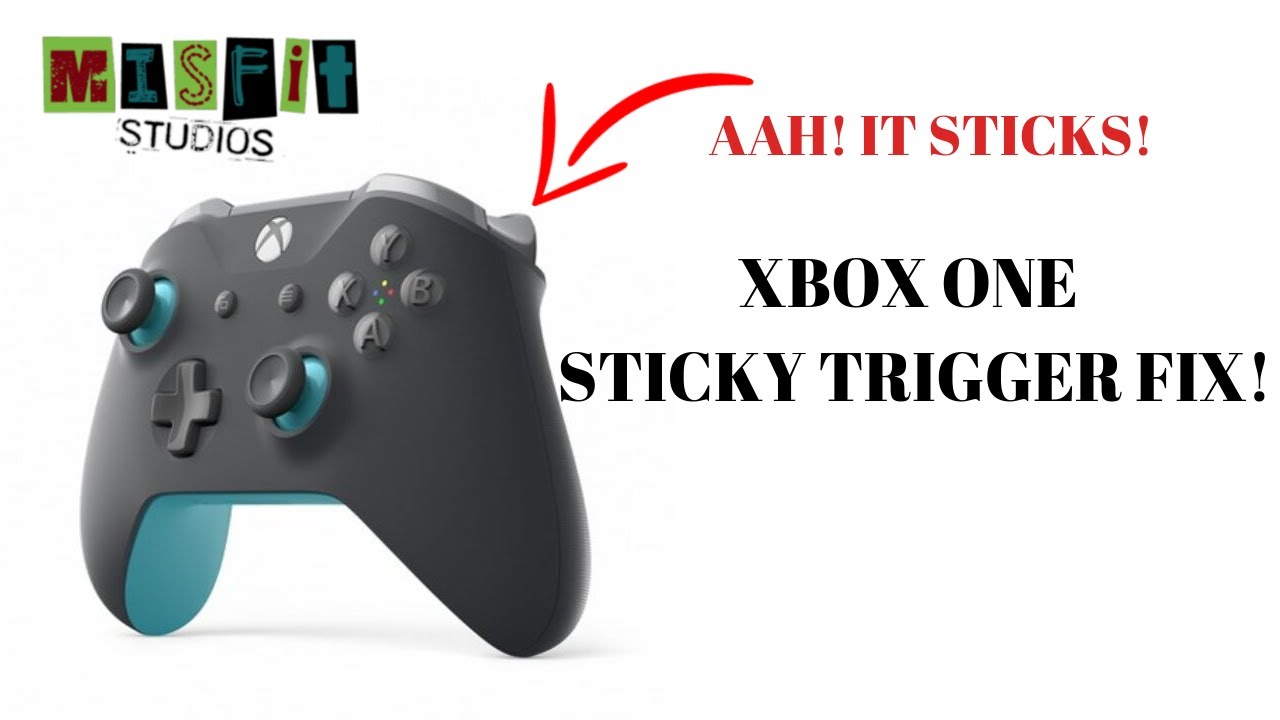 How To Get A Button Unstuck On Xbox One Controller STICKY XBOX ONE TRIGGER! (Quick and Easy Fix!) - YouTube