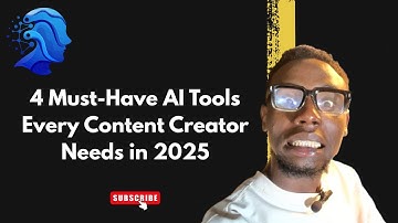 What Are The 4 MUST HAVE AI Tools For Content Creators in 2025 (follow me let’s find out) 