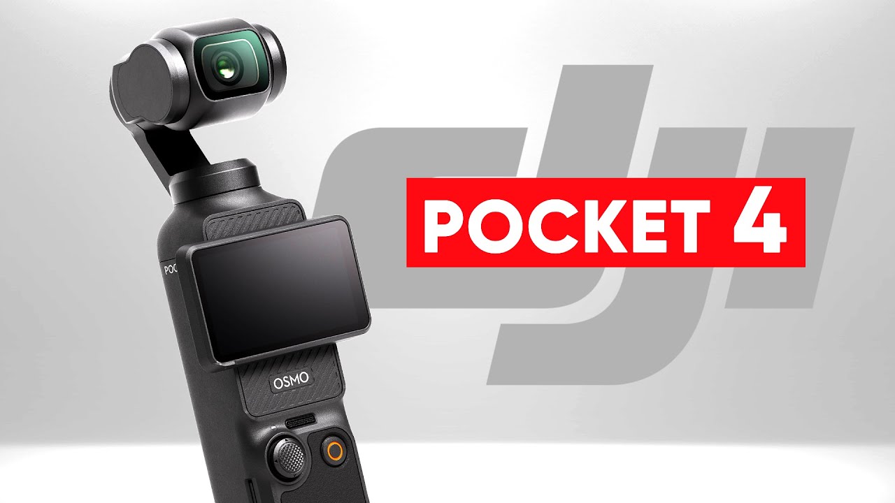 Outline Video DJI Pocket 4 LEAKS – The Compact Action Camera Revolution!
