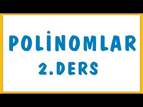 POLİNOMLAR 2.DERS | ŞENOL HOCA