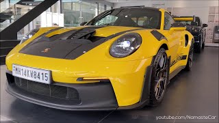 Porsche 911 GT3 RS Weissach package 2023- ₹3.5 crore | Real-life review