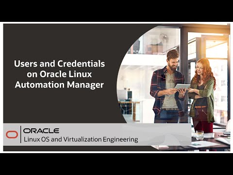Users and Credentials on Oracle Linux Automation Manager