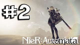 Прохождение NieR: Automata На Русском ➤ Часть 2 PS4 Pro ➤ Руины Города 1080p 60ᶠᵖˢ HD ✔