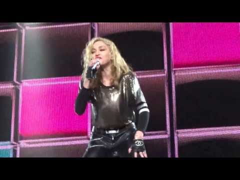 Madonna "Celebration / Give It To Me" Mash-up MDNA Tour 11/3/12 St Paul, MN