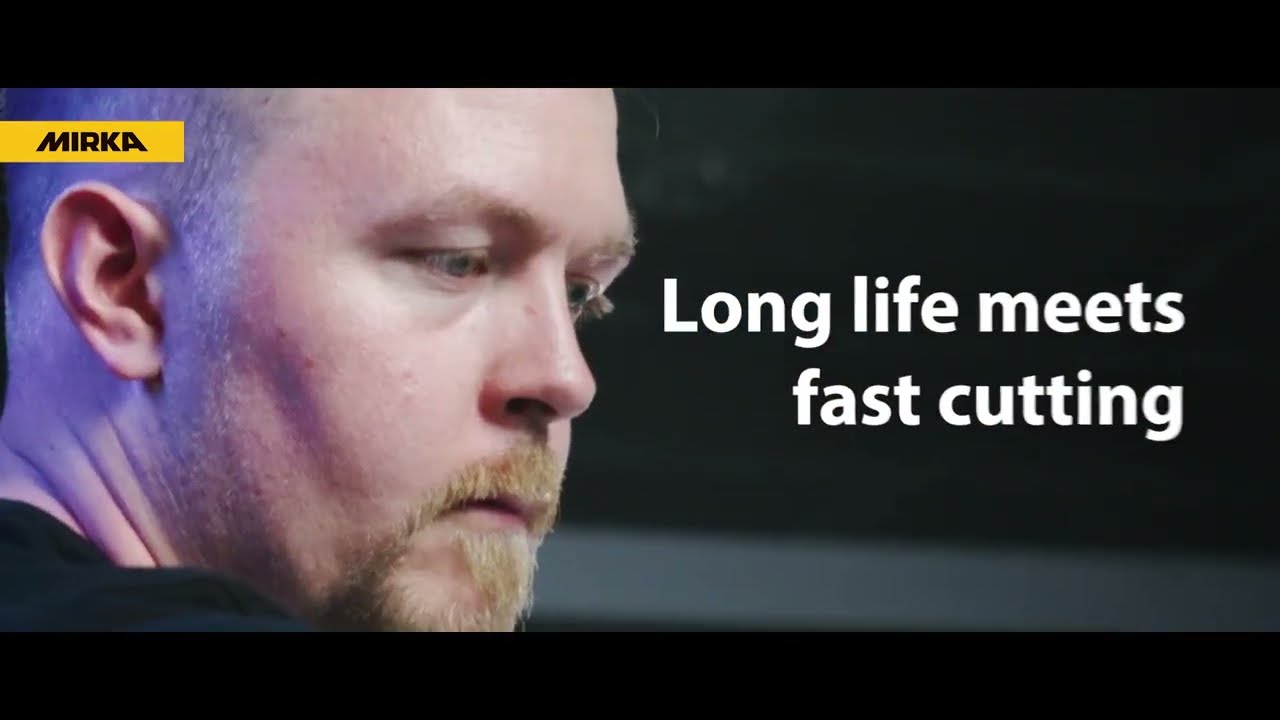 Mirka® Galaxy - Slippapper med polyesterrygg och keramiska slipmineraler