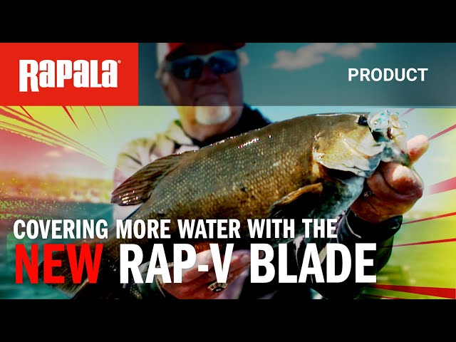 New Rap-V Blade. The Most Versatile Fishing Lure Ever. 