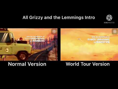 All Grizzy And The Lemmings Intro Mashup