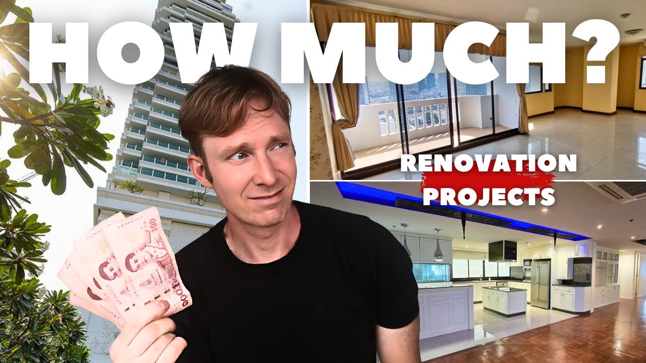 Touring 3 Large Renovation Project Condos for Sale in Central Bangkok
