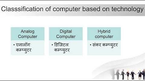 Analog digital and hybrid computer analog digital and hybrid computer in hindi  Types of computer
