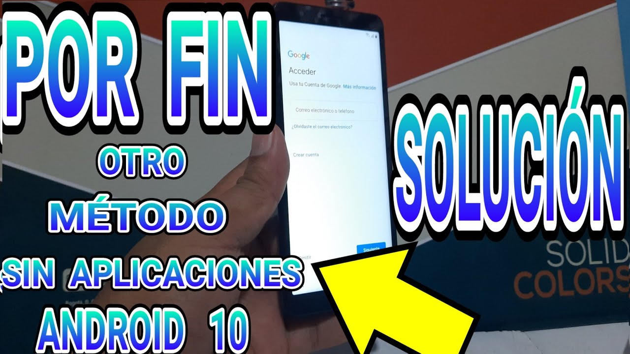 Eliminar cuenta google samsung a01 core Sin pc / Samsung a01 core frp ...