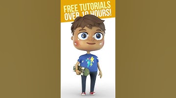Learn 3D Character Modeling FOR FREE! - #Shorts