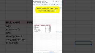 Never Miss Due Date for Your Bills #billtracker #billcalendar #billpayment #bills
