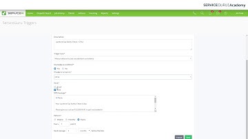 ServiceGuru System Triggers add-on for ServiceM8