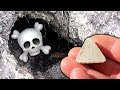 Mystery Treasure Pet Gravestone Cicada Holes & Rats Eat Fluffy Cats Food