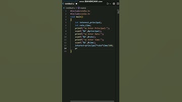 Calculate Simple Interest in c language| Simple Interest in c #shorts #short #shortvideo #recursion