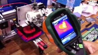 Quantum Thermal Imaging
The Quantum ORD Bot was printing an ORD logo at Maker Faire and a guy with a thermal imaging camera came by A fellow ORD Botter had a cell phone camera ready and got this for me. Quantum Thermal Imaging