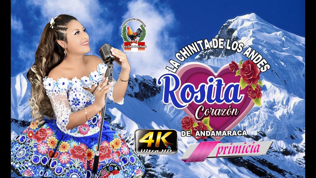 ♬♫💞 ROSITA CORAZON DE ANDAMARCA💞 -⏩ UNA GOTA DE LAGRIMA ⏪ - PRIMICIA 2019 ♪♫♬VÍDEO 4K ULTRA HD