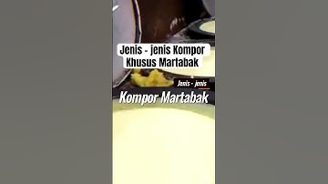 Thumbnail of Jenis - jenis Kompor Khusus Martabak #martabakmanis #martabaktelur #kompormartabak