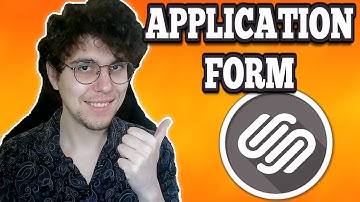 How To Add Application Form On Squarespace