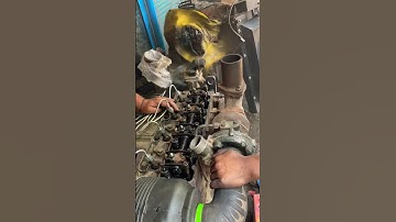 Kirloskar 4R-1040 turbo engine starting 🔥 🦁 #youtubeshorts #dieselgenerator #kirloskar #generator