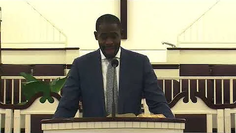 Rev. Mitchell Samuels preaches a sermon from Isaia...